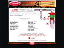 Tablet Screenshot of larkinproductsinc.com